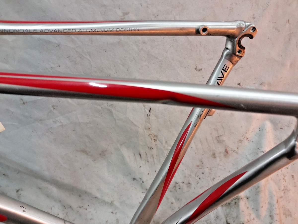 15' Cannondale Caad 8 Road Bike Frame 58cm Large Aluminum DAMAGED