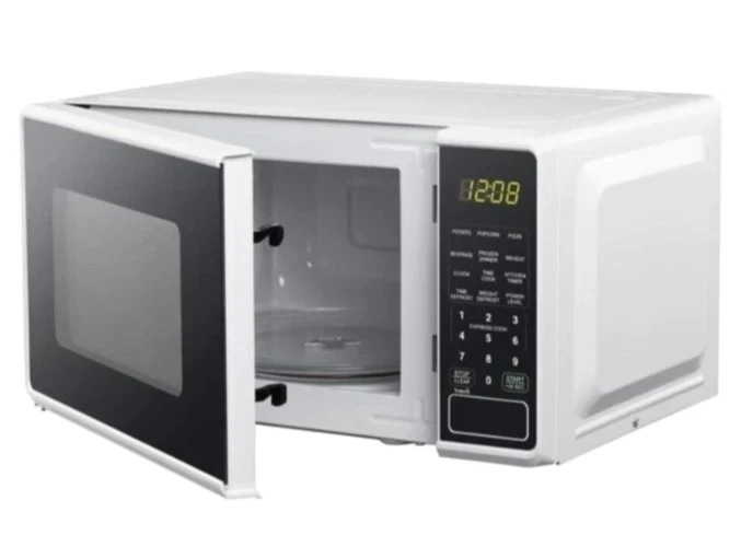 Mainstays 0.7 Cu ft 700-Watt Countertop Microwave Oven - White
Opens in a new window or tab