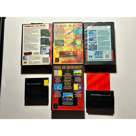 Sega Genesis Vehicular Combat bundle Video Game lot🔥Works! Authentic
