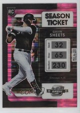 2022 Panini Chronicles Contenders Optic Pink Pulsar Prizm Gavin Sheets #6 so5