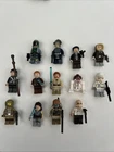 Lego Minifig Star Wars Lot 13 Mini Figures Jedi, Rebels, Boba Fett
