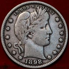 1898-P Barber Quarter — photo from another recent sale