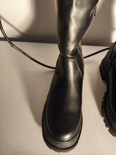 Buffalo - Aspha Stretch Overknee Stiefel Vegan Nappa Black  37