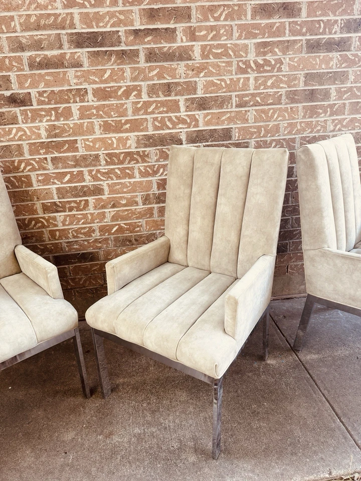 Hermosa gamuza vintage MCM Milo Baughman para Design Institute of America ¡Bonita! Foto 3 de 4