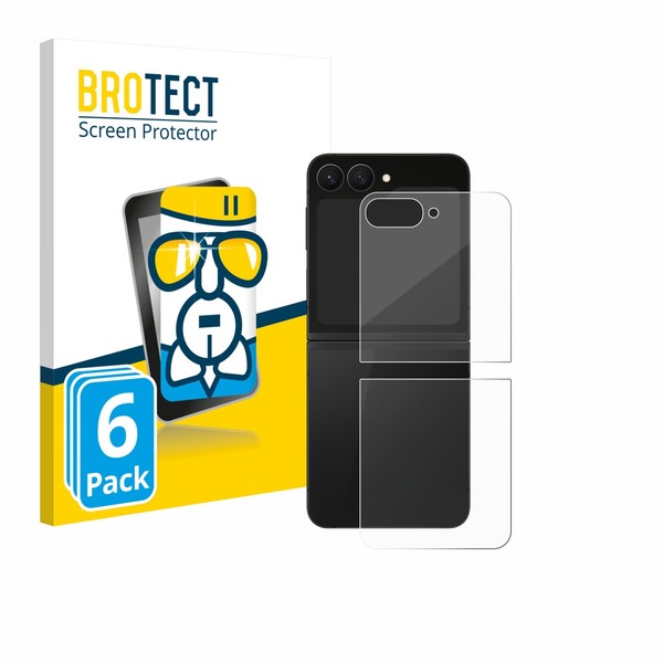 6X Panzerfolie Schutzglas Samsung Galaxy Z Flip 7 Fe (RüCkseite) Displayschutz-image