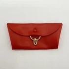 Vintage Barbie Doll Fashion PAK Red Vinyl Clutch Purse 1960's C53