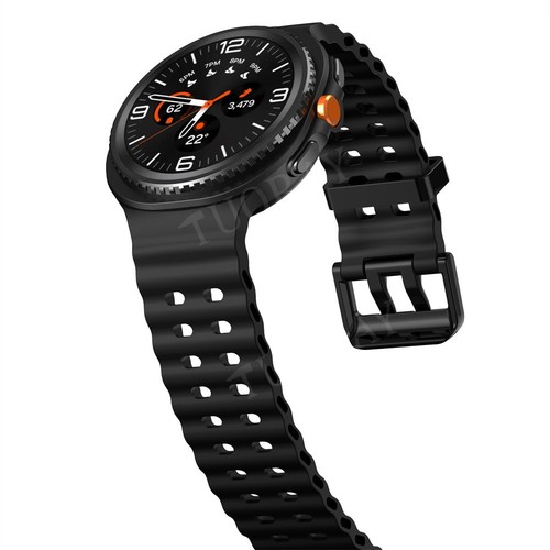 For Samsung Galaxy Watch 8 40/44mm 8 Classic 46mm Silicone Watch Strap Wristband - Picture 24 of 119