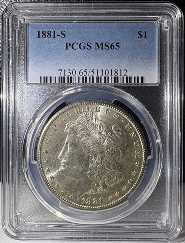 1881-S $1 Morgan Dollar PCGS MS65 (812)