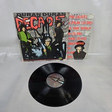 Duran Duran Decade 1989 1st Press Greatest Hits LP Vinyl Record Capitol C1-93178