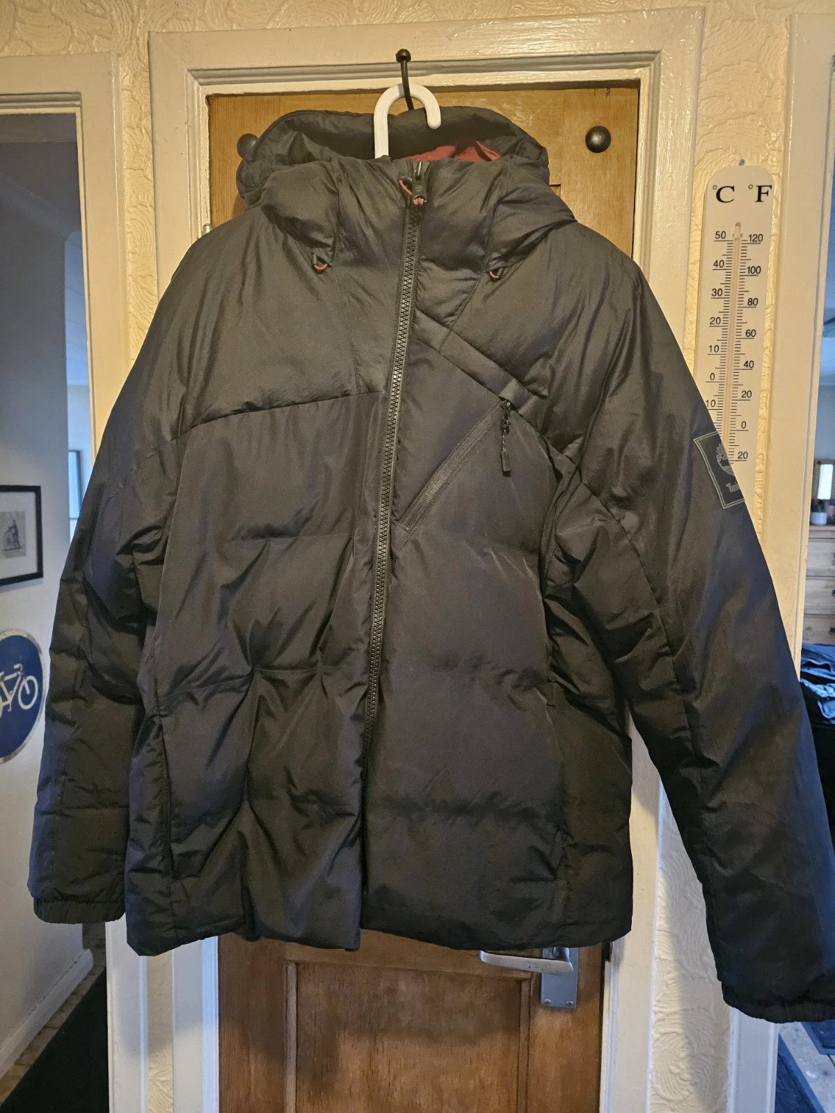Timberland Hooded Puffer Jacket L EUC