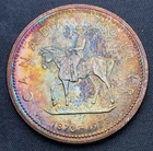 1973 Canada Silver Dollar $1 - Colorful Toned