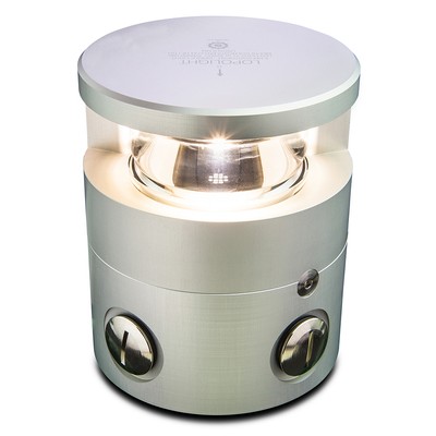 Lopolight Series 300-036 - Masthead Light - 5NM - Horizontal Mount - White - Sil