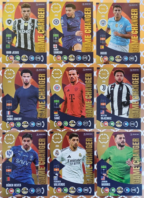 GAME CHANGER - CLUB WORLD CUP 2025 PANINI - VERSCHIEDENE AUSWAHL