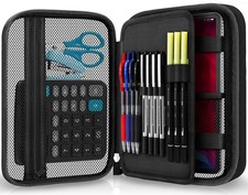Big Capacity Storage Pouch Marker Pen Pencil Case Simple Stationery Bag Box