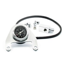 Oil Pressure Gauge Kit, 60 PSI, 00-17 Softail; 99-05 Dyna; 99-05 FLHT; ...