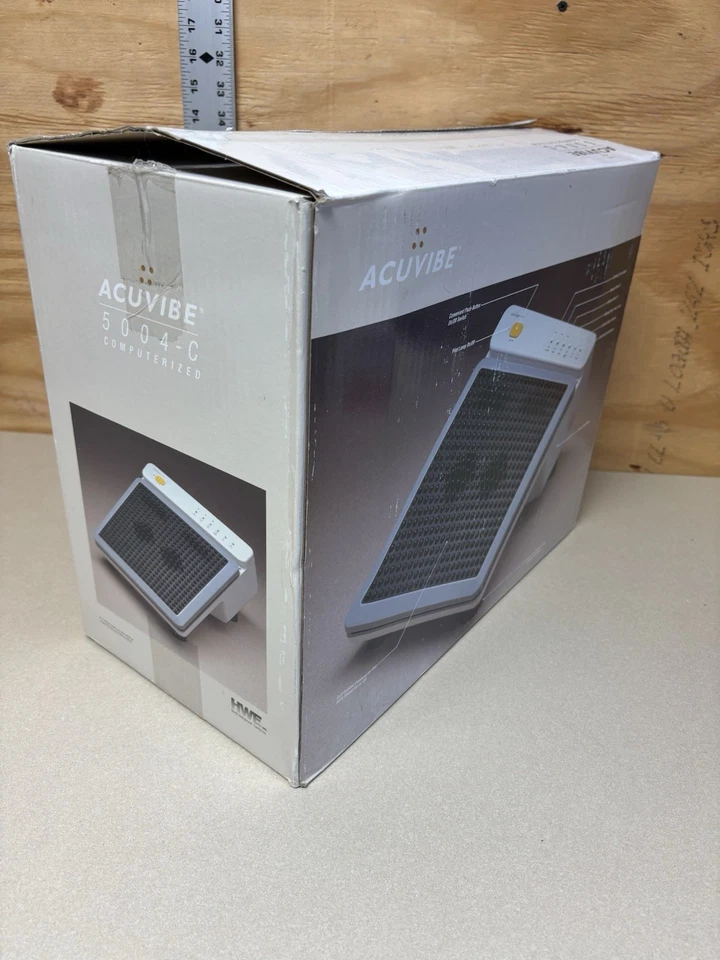 AcuVibe 5004C Computerized Foot Massager Adjustable Vibration UNUSED/ TEST VIDEO - Image 3 of 4