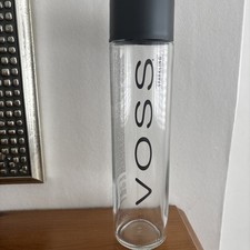 1x Voss Sparkling Water - Glass Bottle - 375ml Empty