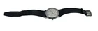 Vintage 1985 Q Timex Quartz Watch Linen Dial Date - Fresh Battery - Running