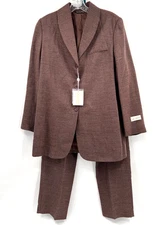 MINO LOMBARDI Women's 10 NWT Travis Ayers Wool-Blend Tweed Blazer/Pants Suit Set