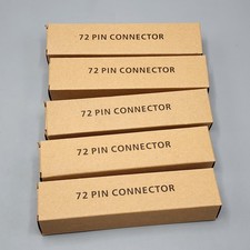 Lot Of 5X - New NES 72-PIN Connectors For NES-001 Nintendo Entertainment System