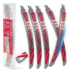 12 Inch Japanese Teeth Reciprocating Saw Blades, 6TPI Arc Edge Wood Pruning Saw