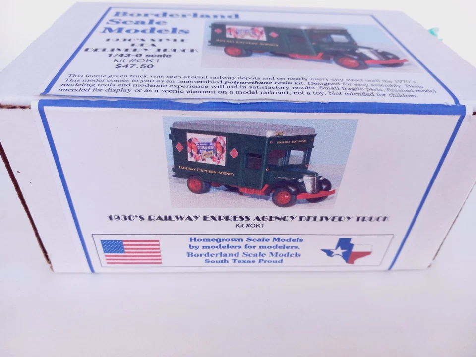 1/50 1/48 o scale Borderland Scale models 1938 Chevrolet REA truck kit - Image 2 of 4