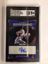 2024 Panini Prizm Draft Picks - Autographs Anthony Gould Blue Prizm /149