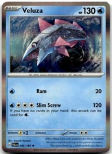 veluza pokemon card value Veluza 192/182 SV04: Paradox Rift Holo for sale online