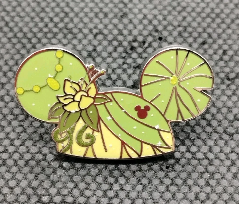 2025 WDW Disney Princess & Frog Tiana Flower Ear Hat Hidden Mickey Wave B Pin