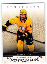 Roman Josi 2021 Nashville Predators Hockey Card