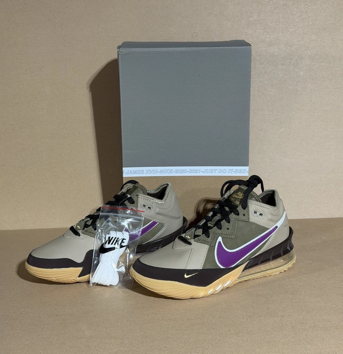 Las mejores ofertas en Nike atmos x LeBron 18 Low Viotech | eBay