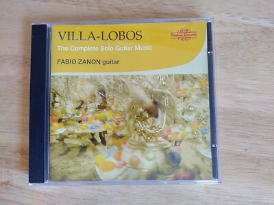 Fabio Zanon Music CD - The Complete Solo Guitar Music