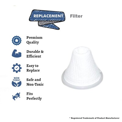 Fits For Dirt Devil BD30010, F105, 8V Quick Flip Hand Vac Hepa
