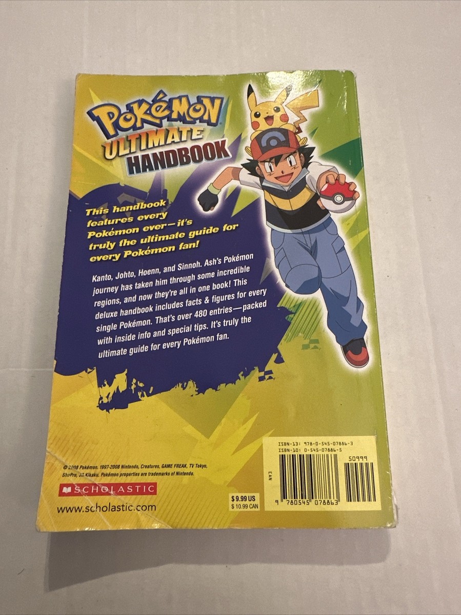 Pokemon Ultimate Handbook (2008 Paperback) 9780545078863| eBay