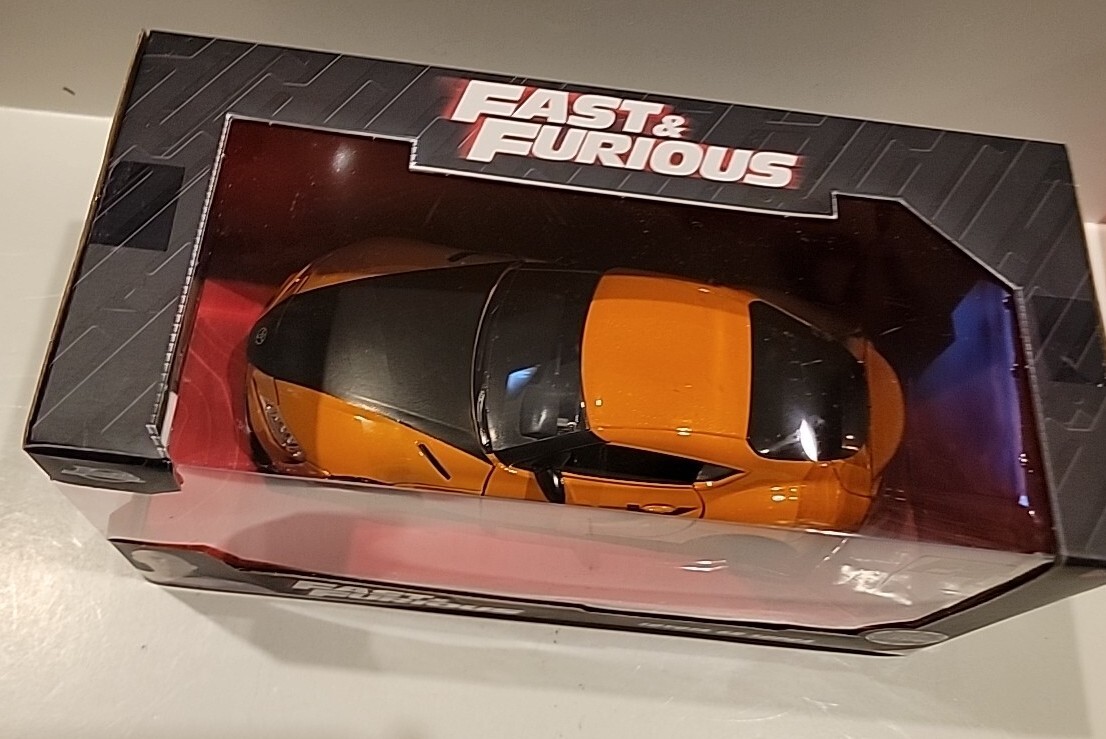 Jada Toys 1:24 Scale Fast and Furious Die-Cast Car - Orange