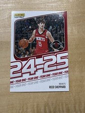 2024/25 NBA PANINI INSTANT YEAR ONE REED SHEPPARD HOUSTON ROCKETS ROOKIE