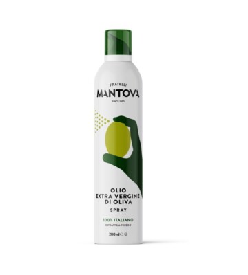 3 Fratelli Mantova Extra Natives Olivenöl Spray,100% Italienisches Sprühöl 200ml