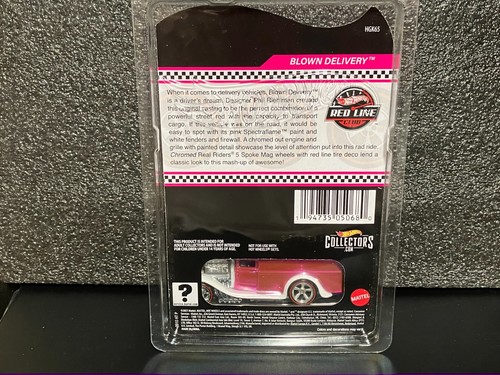 2022 Hot Wheels RLC BLOWN DELIVERY (Pink Party Car) RED LINE CLUB EXCLUSIVE - Picture 3 of 4