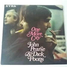John Pearse & Dick Poons - One More City - Vinyl LP UK 1st Press 1969 EX/NM