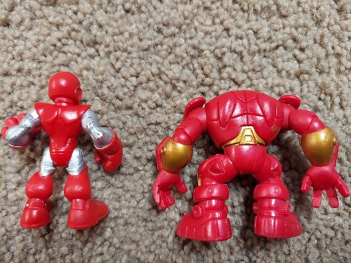 Playskool Heroes - Hall of Armor Iron Man Adventure Figures ( 8 Figures) - Picture 3 of 10