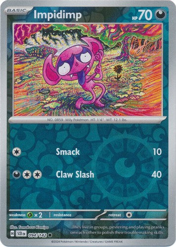 Pokemon! S&V: Stellar Crown (SV07) - Singles - Non-Foil/Holo Rare/Reverse Holo - Picture 160 of 243