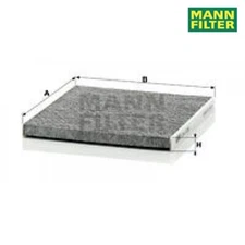 Filter, cabin air MANN-FILTER CUK2226 for Lexus RX