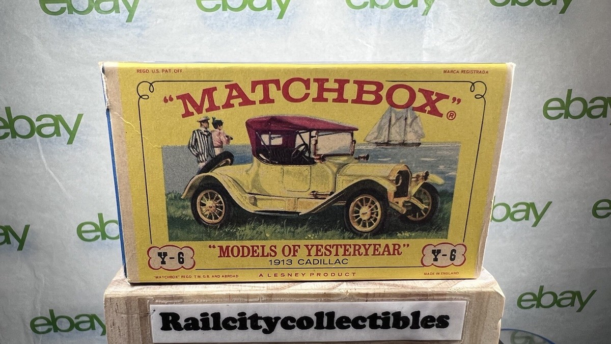 Vintage Matchbox Models of Yesteryear Y-6 1913 Cadillac Vintage Matchbox Models of Yesteryear Y-6 1913 Cadillac