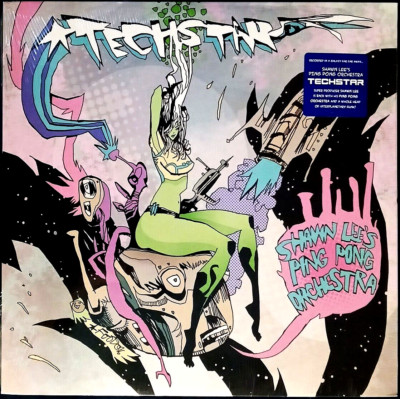 Shawn Lee's Ping Pong Orchestra - TECHSTAR - 2017 lp SEALED - Electronic / Funk