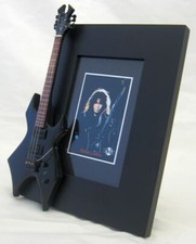 BLACKIE LAWLESS Miniature Guitar Frame WASP BC Rich