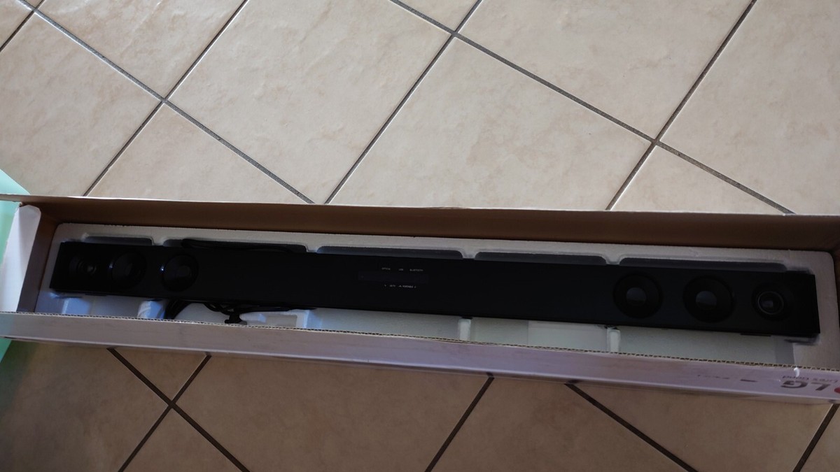 LG Sk1D 100W All In One Bluetooth Sound Bar Doulby Audio Black