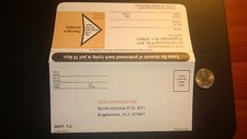 Vintage "ENVELOPE with COMMERCIAL ADS"-SCM CORPORATION ENGLEWOOD, N.J.