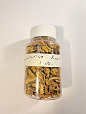 Licorice Root 1 Oz. Glycyrrhiza Glabra Cut  Sifted Herb Tea Smoke Infusion