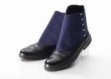 Roaring 20's Spats - Navy Blue