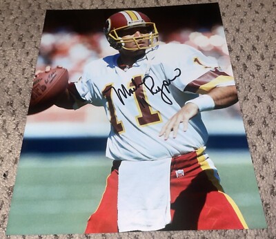 Tim Rypien Signature MARK RYPIEN SIGNED 8X10 PHOTO AUTOGRAPH WASHINGTON REDSKINS FOOTBALL | eBay